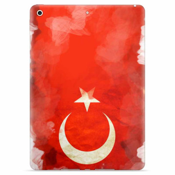 iPad 10.2 2019/2020/2021 TPU-deksel - tyrkisk Flagg