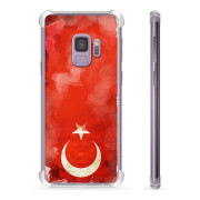 Samsung Galaxy S9 Hybrid-deksel  - Tyrkisk Flagg