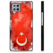 Samsung Galaxy A42 5G Beskyttelsesdeksel - Tyrkisk Flagg