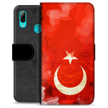 Huawei P Smart (2019) Premium Lommebok-deksel - tyrkisk Flagg