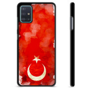 Samsung Galaxy A51 Beskyttelsesdeksel - Tyrkisk Flagg
