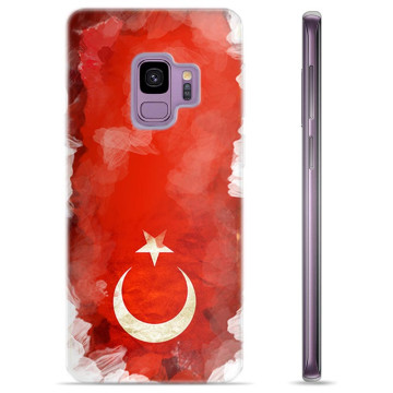 Samsung Galaxy S9 TPU-deksel - tyrkisk Flagg