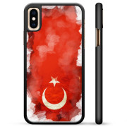 iPhone X / iPhone XS Beskyttelsesdeksel - Tyrkisk Flagg