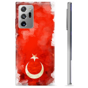 Samsung Galaxy Note20 Ultra TPU-deksel - tyrkisk Flagg