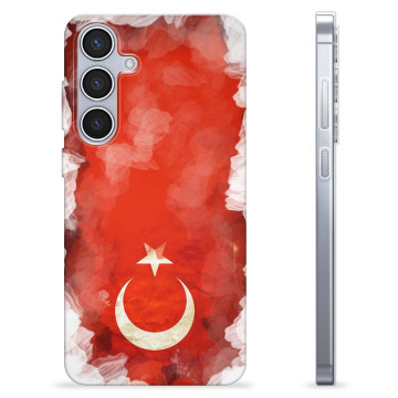 Samsung Galaxy S24+ TPU-deksel - tyrkisk Flagg