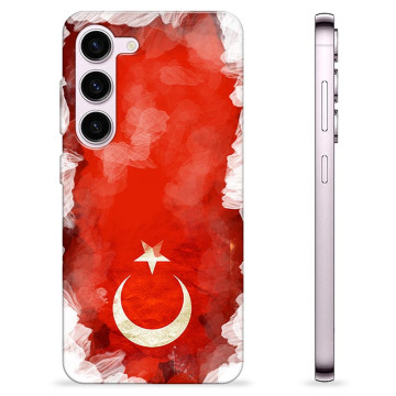 Samsung Galaxy S23 5G TPU-deksel - tyrkisk Flagg