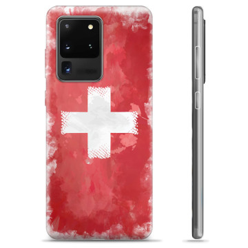 Samsung Galaxy S20 Ultra TPU-deksel - Sveitsisk Flagg