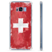 Samsung Galaxy S8 Hybrid-deksel  - Sveitsisk Flagg
