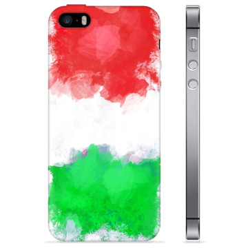 iPhone 5/5S/SE TPU-deksel - Italiensk Flagg