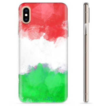 iPhone X / iPhone XS TPU-deksel - Italiensk Flagg