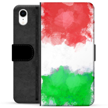 iPhone XR Premium Lommebok-deksel - Italiensk Flagg