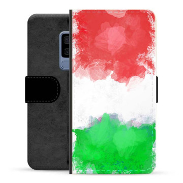 Samsung Galaxy S9 Premium Lommebok-deksel - Italiensk Flagg