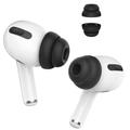 AHASTYLE PT99-2 1 par for Apple AirPods Pro 2 / AirPods Pro erstatningsørepropper i silikon for Bluetooth-øretelefoner, størrelse L - svart