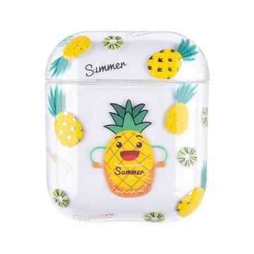 AirPods / AirPods 2 fruktetui i plast - Ananas