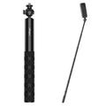 Amagisn Selfie Stick for sportskamera med kulehode og 1/4" skrue for DJI, GoPro, Insta360 - 120cm