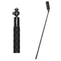 Amagisn Selfie Stick for sportskamera med kulehode og 1/4" skrue for DJI, GoPro, Insta360