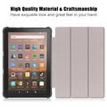 Amazon Fire HD 8 (2020)/8 Plus (2022) Tri-Fold Series Smart Folio-etui