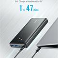 Anker PowerCore III Elite 25600mAh Powerbank 87W - Svart