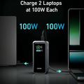 Anker Prime 20000mAh Power Bank 200W - USB-A, 2x USB-C - Svart