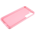 Samsung Galaxy S23 5G Mot Fingeravtrykk Matte TPU-deksel - Rosa