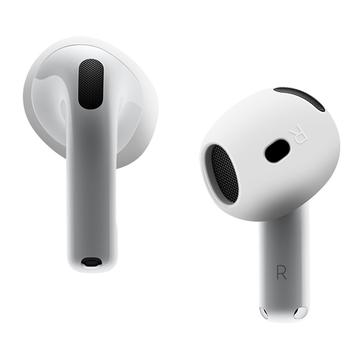 Sklisikkert øreproppdeksel i silikon for AirPods 4 - Hvit