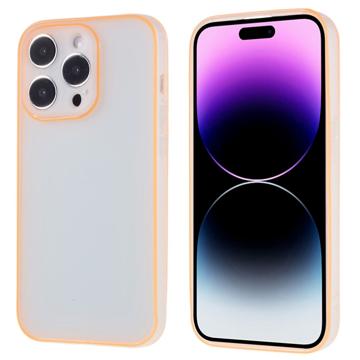 Lysende iPhone 14 Pro Max TPU-deksel - Oransje