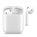 Apple AirPods (2019) med Ladeetui MV7N2ZM/A (Åpen Emballasje - Utmerket) - Hvit