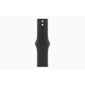 Apple Watch 10 GPS MWWE3QN/A - Aluminium, svart sportsbånd, S/M, 42mm - Kulsvart