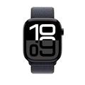 Apple Watch 10 GPS MWWR3QN/A - Aluminium, Ink Sport Loop, 46mm - Kulsvart