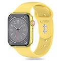 Apple Watch Series 10/9/8/7/6/SE Tech-Protect silikonrem - 40mm/41mm/42mm - kanarigul