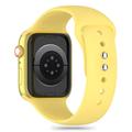 Apple Watch Series 10/9/8/7/6/SE Tech-Protect silikonrem - 40mm/41mm/42mm - kanarigul