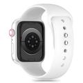 Apple Watch Series 10/9/8/7/6/SE Tech-Protect silikonrem - 40mm/41mm/42mm - Hvit