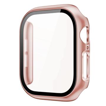 Apple Watch Series 10 Plastdeksel med Skjermbeskytter - 42mm - Roségull