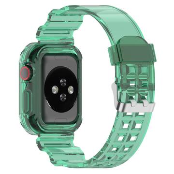 Apple Watch Series 10 Erstatnings Silikonstropp med Integrert Ramme - 42mm