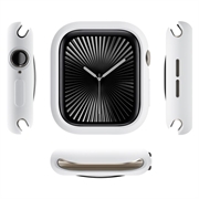 Apple Watch Series 10 Silikondeksel - 42mm - Hvit