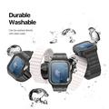 Apple Watch Series 9/8/SE (2022)/7/SE/6/5/4/3/2/1 Dux Ducis OA One-piece Rem med etui - 45mm/44mm/42mm - Starlight