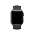 Apple Watch Series SE (2023)/9/8/SE (2022)/7/SE/6/5/4/3/2/1 Soft Silikon Strap - 41mm/40mm/38mm - Svart