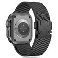 Apple Watch Series Ultra 2/Ultra/10/9/8/7/6/SE (2022)/SE Tech-Protect Milano-rem - 49mm/46mm/45mm/44mm - Svart