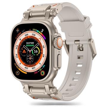 Apple Watch Series Ultra 2/Ultra/9/8/SE (2022)/7/SE/6/5/4/3/2/1 Tech-Protect Delta Pro-rem - 49mm/45mm/44mm/42mm - Stjernelys / Titanium