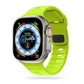 Apple Watch Series Ultra 2/Ultra/10/9/8/SE (2022)/7/SE/6/5/4/3/2/1 Tech-Protect IconBand Line silikonrem - 49mm/46mm/45mm/44mm/42mm - Lime