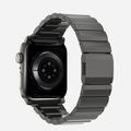 Apple Watch Series Ultra 2/Ultra/10/9/8/SE (2022)/7/SE/6/5/4/3/2/1 Tech-Protect SteelBand rustfritt stålrem - 49mm/46mm/45mm/44mm/42mm - Svart