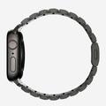 Apple Watch Series Ultra 2/Ultra/10/9/8/SE (2022)/7/SE/6/5/4/3/2/1 Tech-Protect SteelBand rustfritt stålrem - 49mm/46mm/45mm/44mm/42mm - Svart