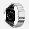 Apple Watch Series Ultra 2/Ultra/10/9/8/SE (2022)/7/SE/6/5/4/3/2/1 Tech-Protect SteelBand rustfritt stålrem - 49mm/46mm/45mm/44mm/42mm - Sølv