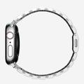 Apple Watch Series Ultra 2/Ultra/10/9/8/SE (2022)/7/SE/6/5/4/3/2/1 Tech-Protect SteelBand rustfritt stålrem - 49mm/46mm/45mm/44mm/42mm - Sølv