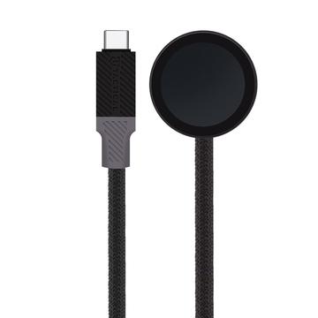 Apple Watch Tactical Recce 3:20 USB-C ladekabel - grå / svart