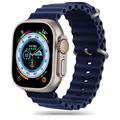 Apple Watch Ultra 2/Ultra/9/8/SE (2022)/7/SE/6/5/4 Tech-Protect Iconband Pro TPU Reim - 49mm/45mm/44mm/42mm - Midnattsblå