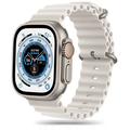 Apple Watch Ultra 2/Ultra/9/8/SE (2022)/7/SE/6/5/4 Tech-Protect Iconband Pro TPU Reim - 49mm/45mm/44mm/42mm - Beige