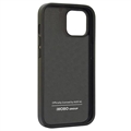 iPhone 14 Audi Carbon Fiber Stripe Deksel - Svart