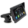 B5311 Trådløs CarPlay / Android Auto med bilholder, Bluetooth MP5-spiller - 7"