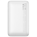 Baseus Bipow Pro Hurtiglading Powerbank - 20000mAh, 22.5W - Hvit